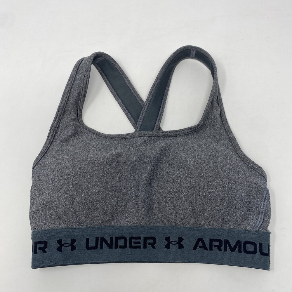 Under Armour‎ Sports Compression Sports Bra Gray Women's Size XS